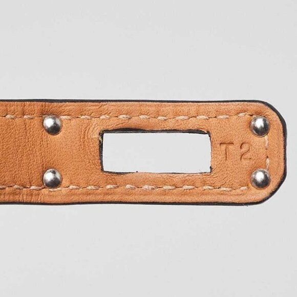 Hermes Ombre Lizard Palladium Plated Kelly Double Tour Bracelet Size T2 - Picture 10 of 10